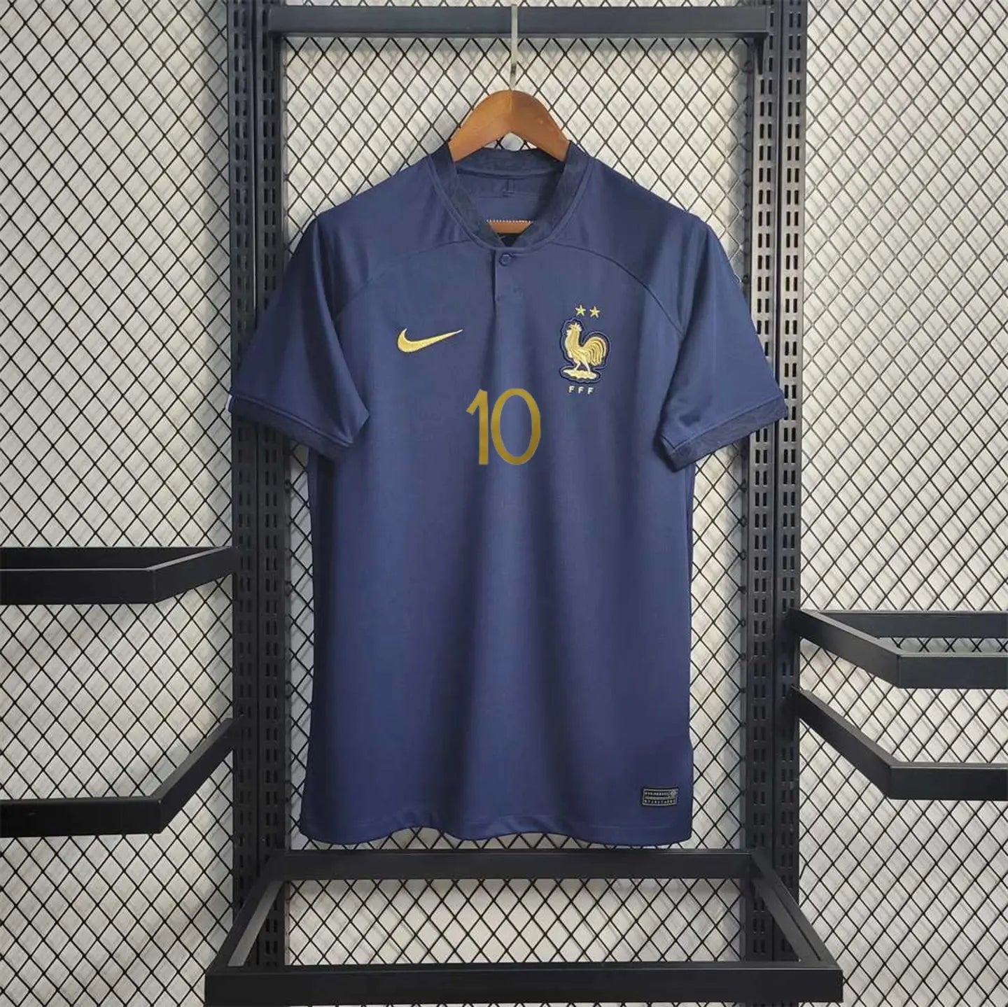 2022 Nike France Home Mbappe Soccer Jersey