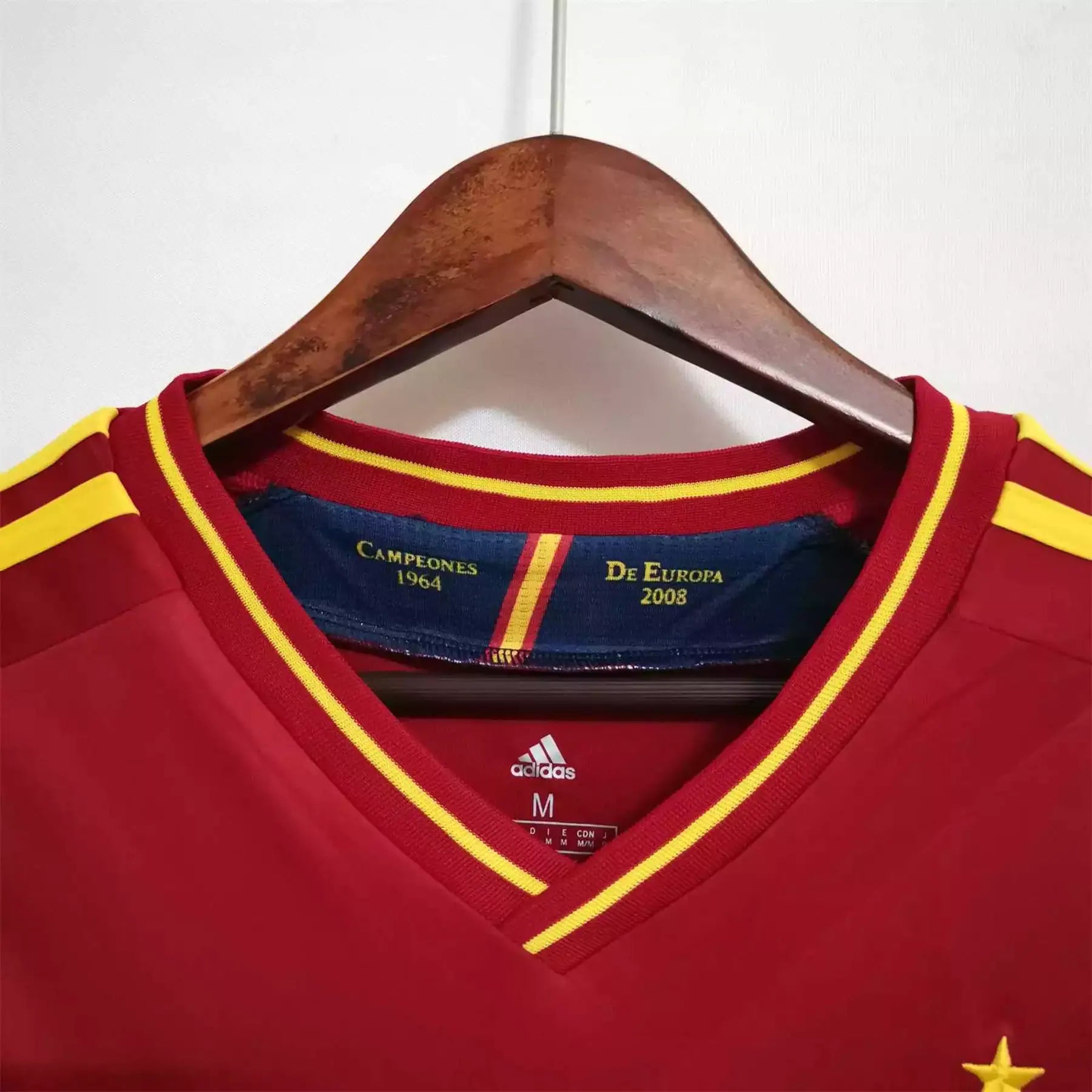 2012 Adidas Spain Home RAMOS Soccer Jersey