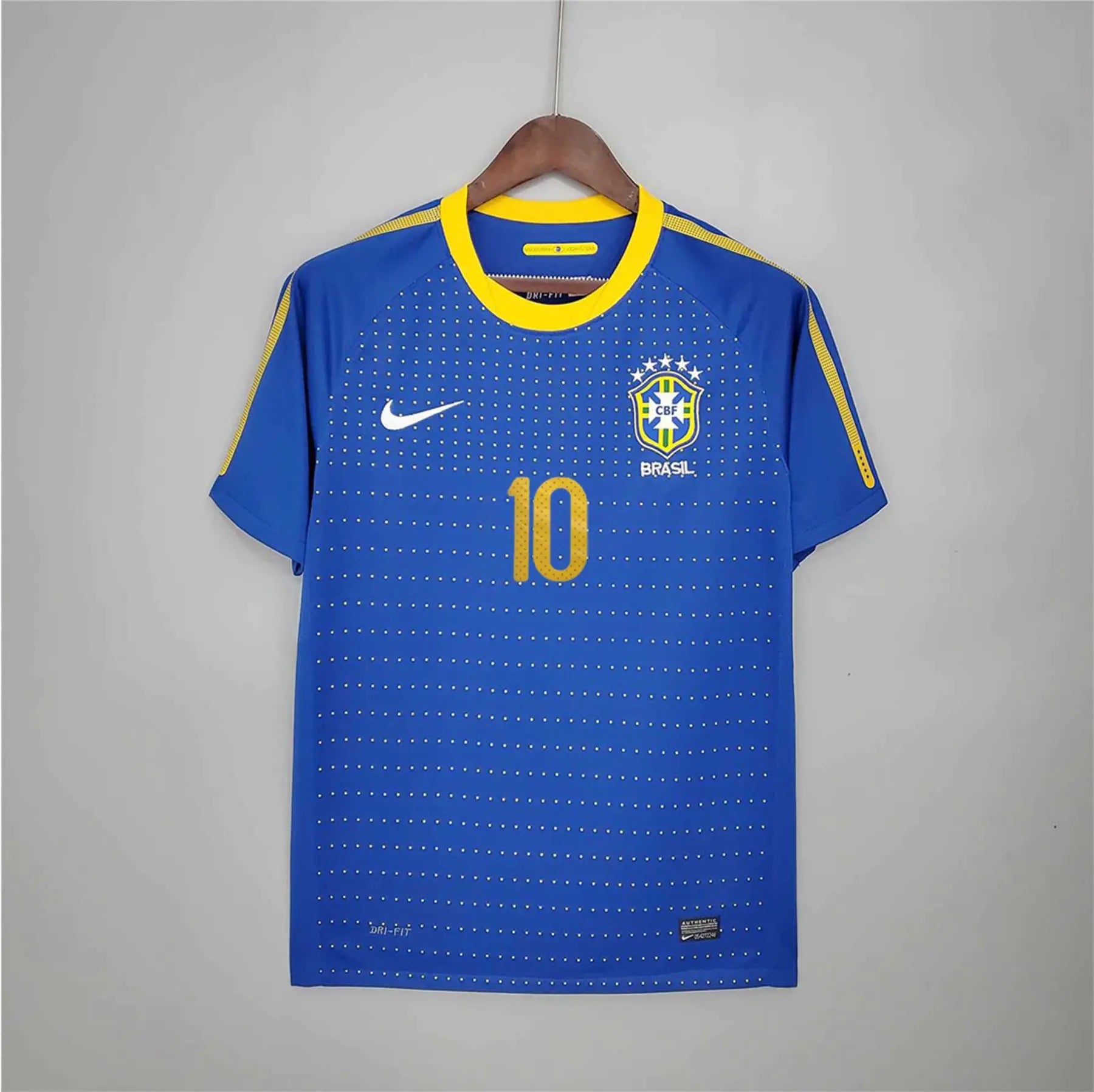 2010 Nike Brazil Away KAKA Soccer Jersey