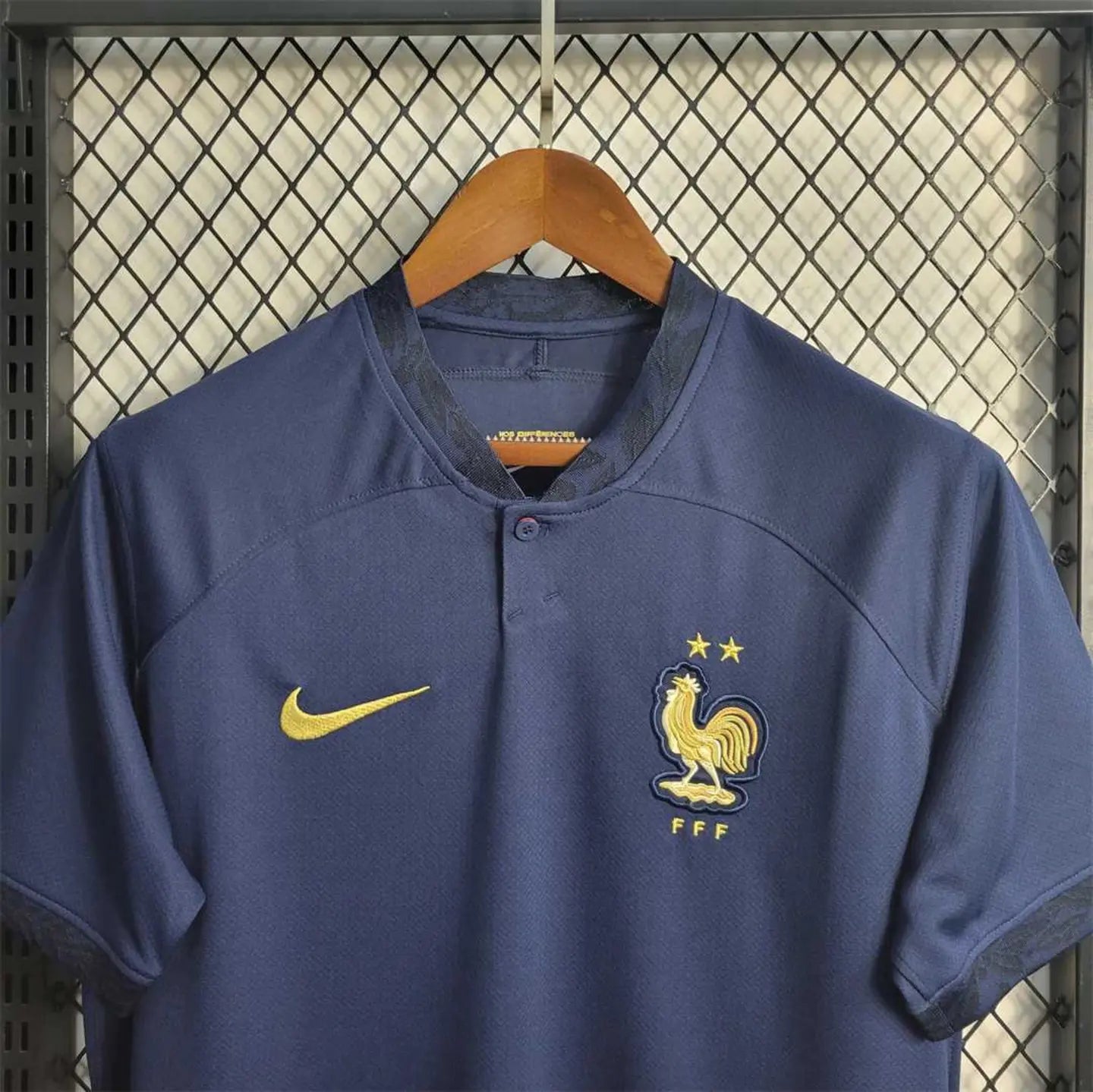 2022 Nike France Home Mbappe Soccer Jersey