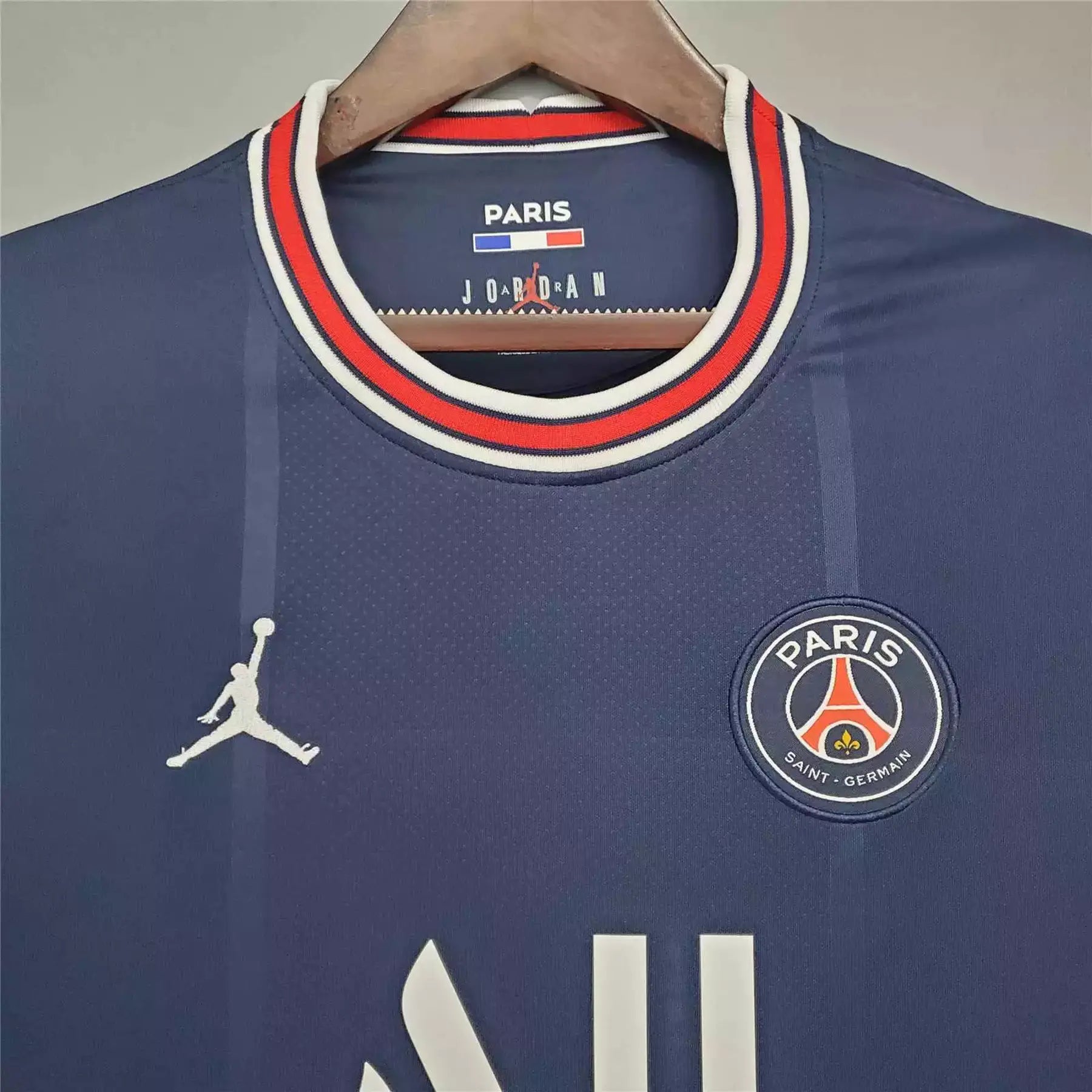 2021 2022 Jordan Paris Saint-Germain Home Messi Soccer Jersey