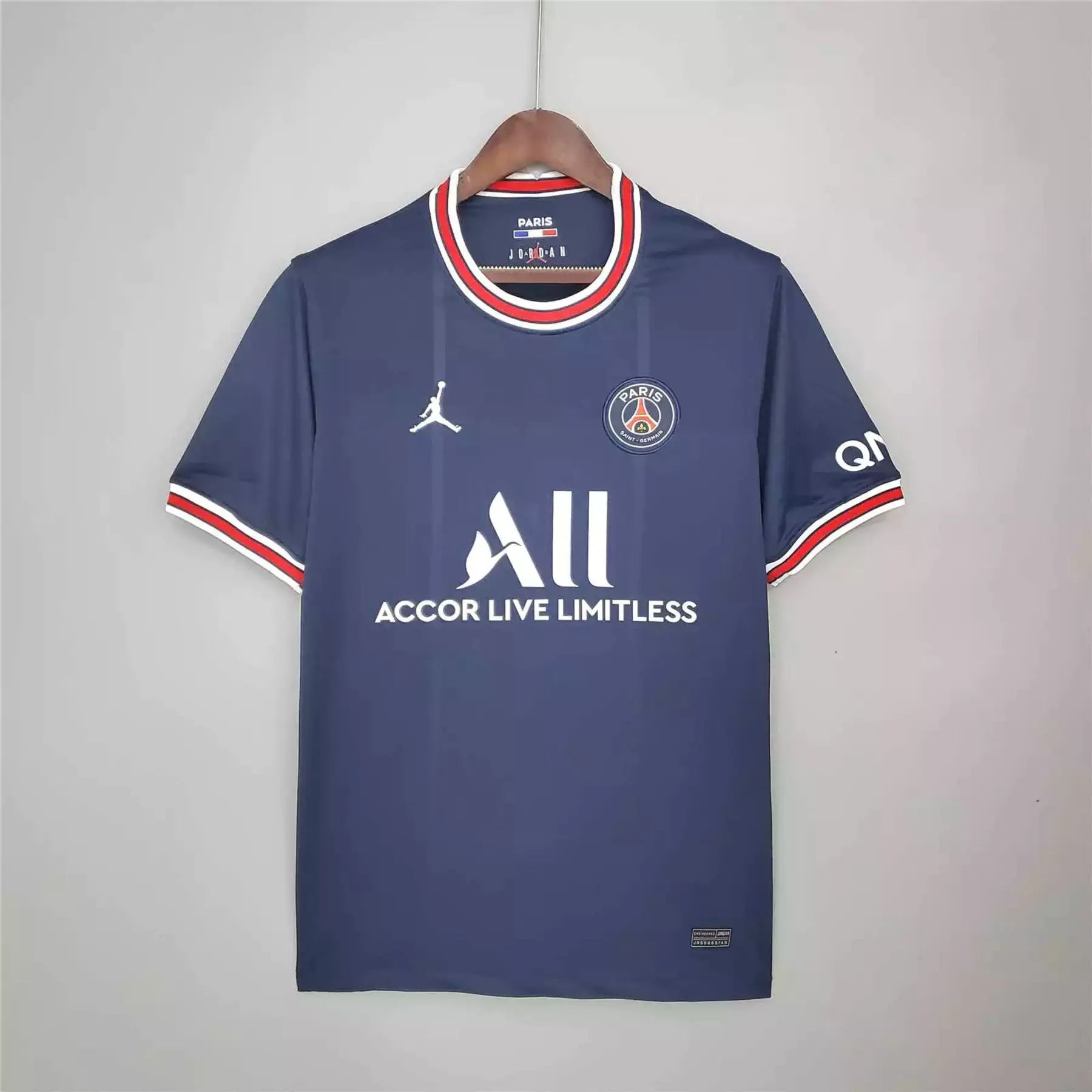 2021 2022 Jordan Paris Saint-Germain Home Messi Soccer Jersey