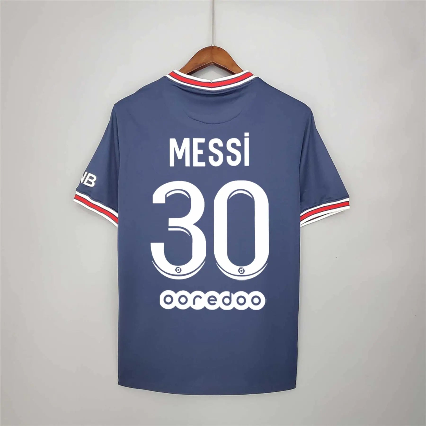 2021 2022 Jordan Paris Saint-Germain Home Messi Soccer Jersey