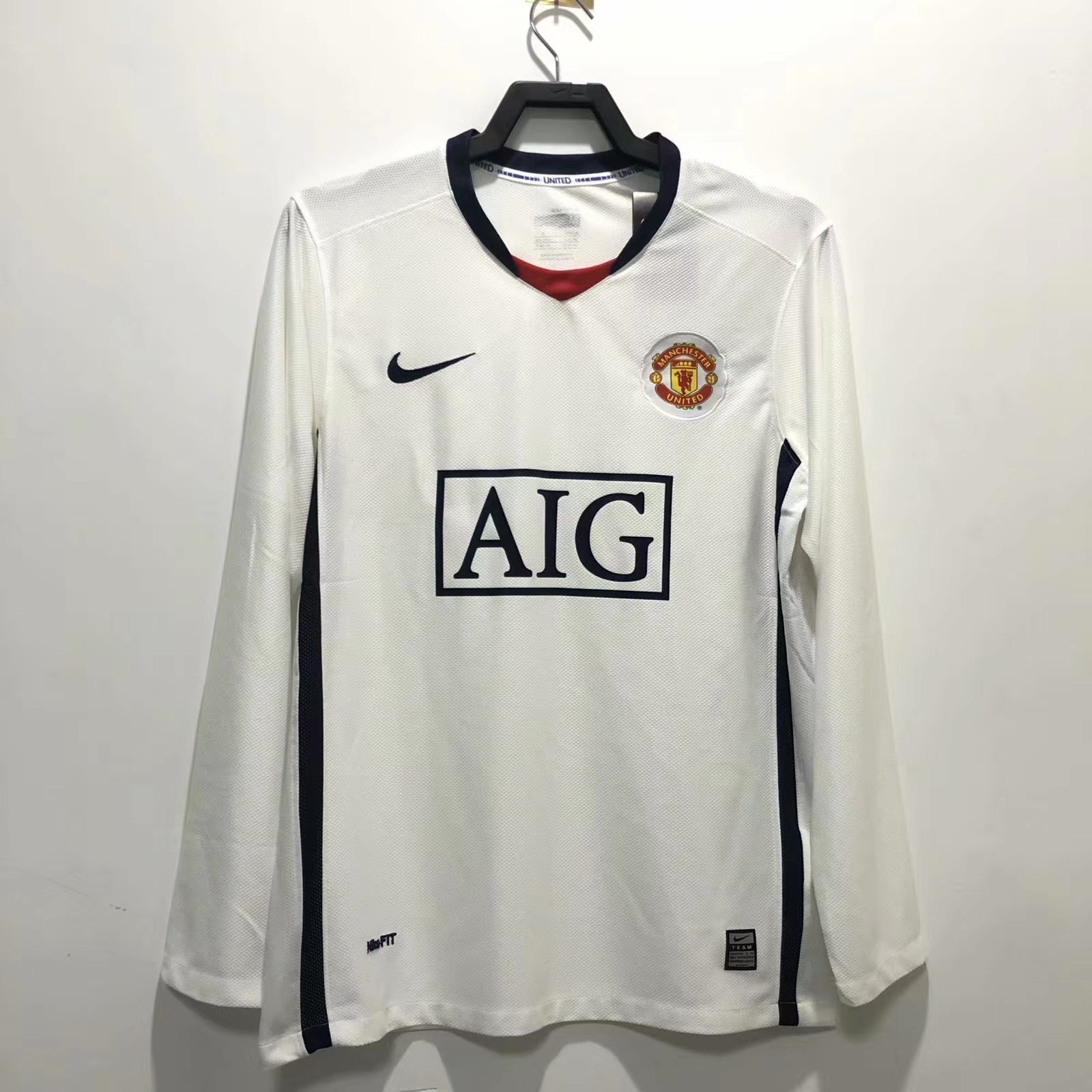 08-09 Retro Manchester United Away Manchester United Away League Edition Long