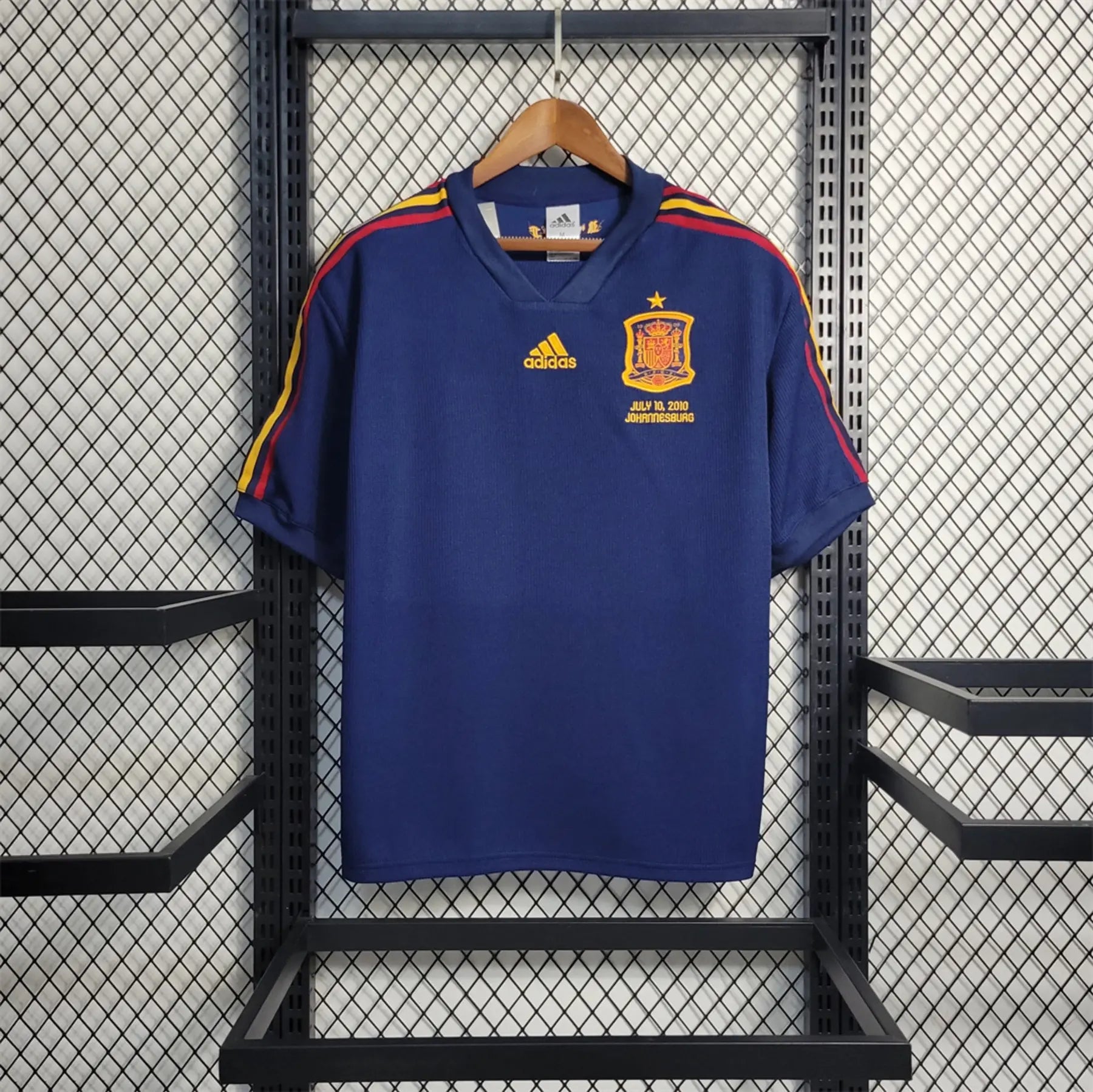 2010 Adidas Spain Away RAMOS Soccer Jersey